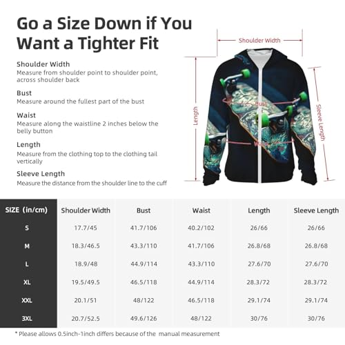 UPF 50+ Sun Protection Hoodie Rash Guard Long Sleeve Sun Shirt skate boards UV Shirt Full Zip Jacket2