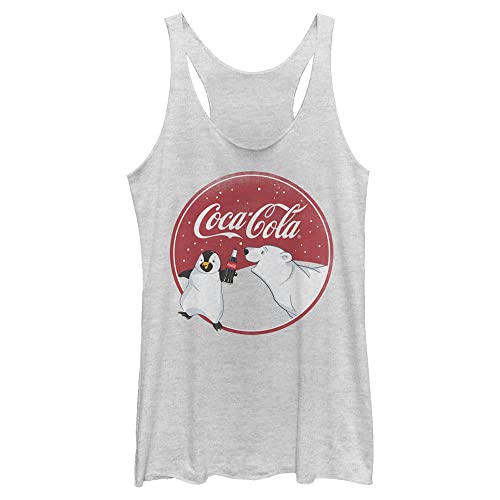 Chemise Coca-Cola Holiday Cheers ours femme coupe fluide anti-froissement