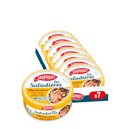 Salade Mexicaine prête à consommer Saupiquet pour pique-nique réussi