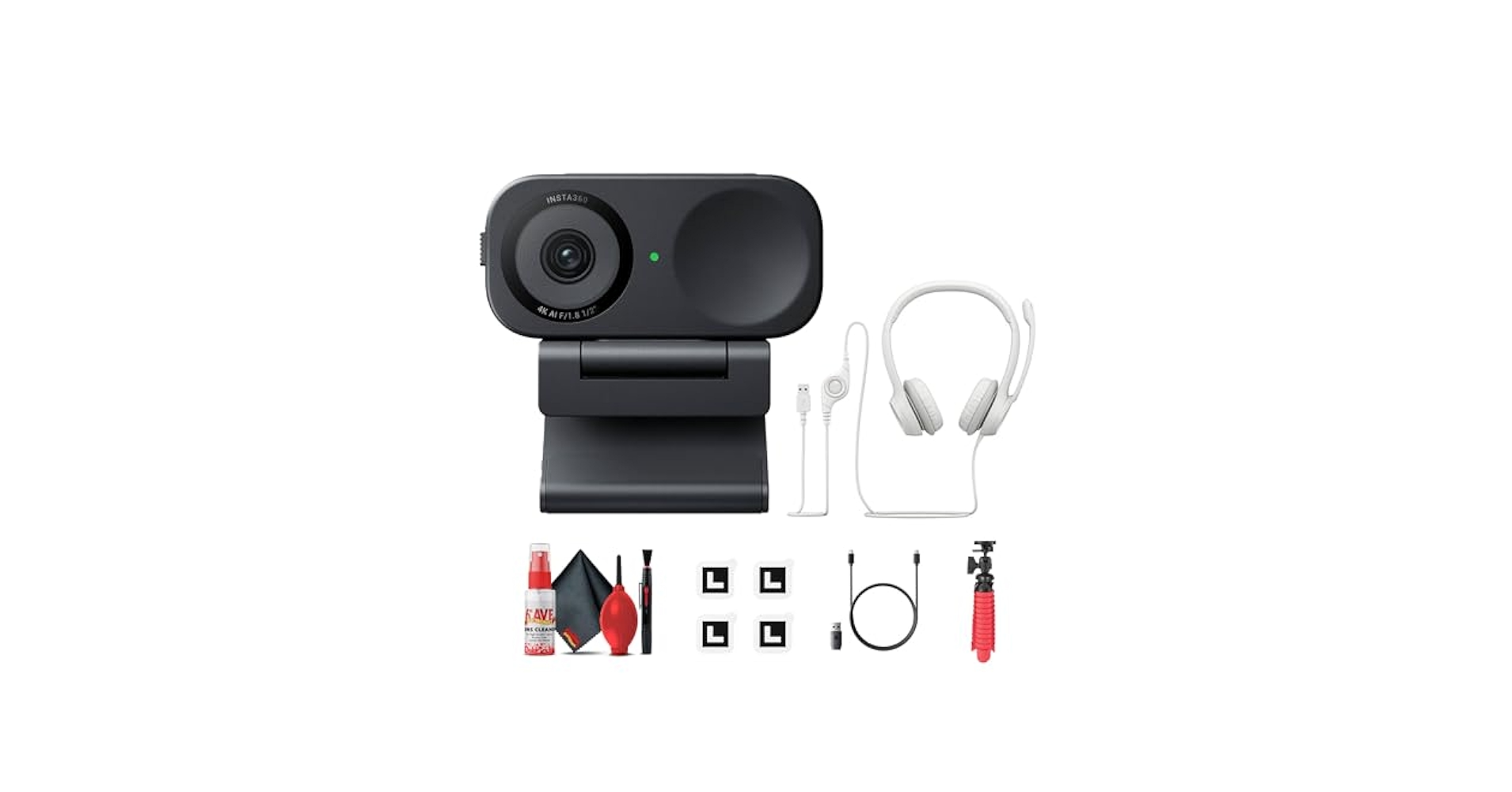 taktak　Insta360 Link Amazon.com: Insta360 Link 2 - PTZ 4K Webcam for PC/Mac, 1/2