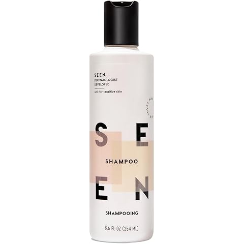 SEEN Shampoo - Scented - Non-Comedogenic & Sulfate-Free Hair Shampoo- Dermatologist-Developed - Safe for Sensitive & Acne Prone Skin