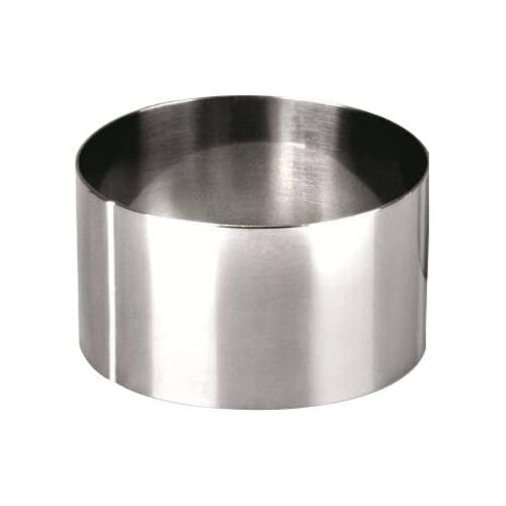 Ibili Clasica Dessertring, Tortenring, Kuchenring rund, 24 cm Durchmesser, 4,5 cm Höhe, 1 Stück