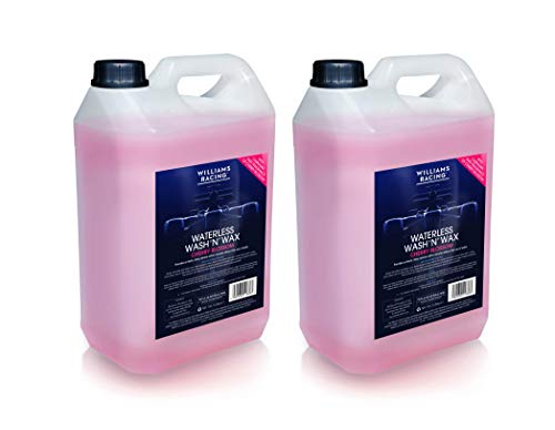 2 x 5L Williams Waterless Wash and Wax with Cherry Blossom Fragrance