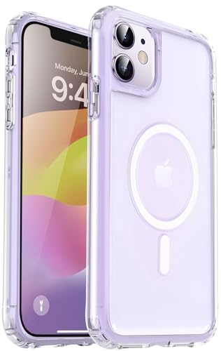 Image of MOCCA Clear Case for iPhone 12 Case,Clear | Fits iPhone 12 /12 Pro | 10ft Drop | Compatible with MagSafe | Anti-Slip Matte | Raised Camera & Screen Lip | Ultra-Slim