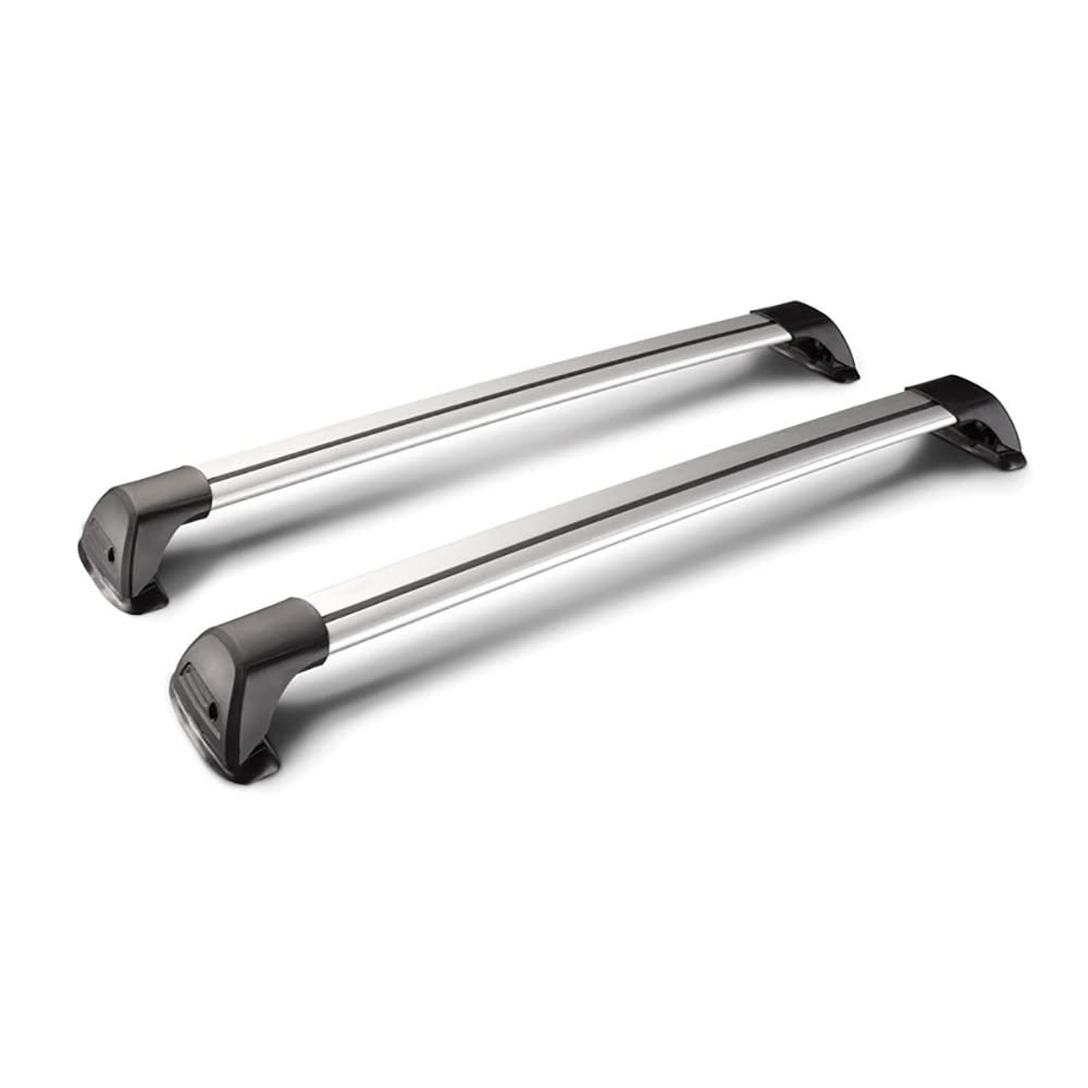 Taimowei 2Pcs Car Crossbar Roof Racks, For Mitsubishi Delica D5 5 Door Mpv 2007-2020 (Fixed Point) Cargo Transport Rack Luggage Carrier Aluminum Alloy Roof Accessories