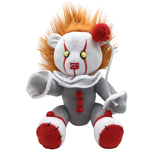Verceco Cute Clown Plush Toy 13'' Stuffed Toy Doll Figure For Kids Birthday #TOP6