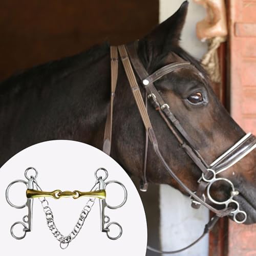 Mors de cheval léger 127 mm pour corriger la direction et le contact