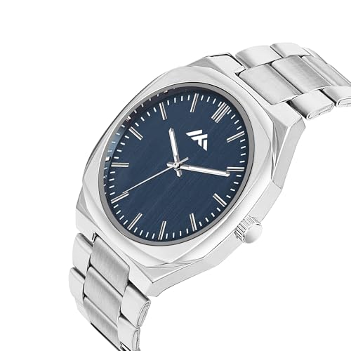 Image of PAPIO Analog Classic Silver Color Stainless Steel Band Watch for Mens and Boys