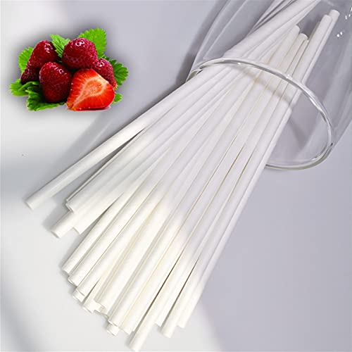Pitillos de Papel Blanco Biodegradables 6mm Paquete 100 miniatura 4