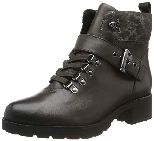 Caprice Fjury, Stivaletti Donna, Grigio (Dk