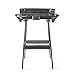 Nedis Bbqe111Bk Barbecue elettrico rettangolare 46 x 28 cm 2000 W, 70 cm, nero