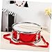 WHAMVOX Boys and Girls Drum Set Marching Snare Drum Kit Drumsticks Belt and Gloves Musical Instrument Set for Toddlers Teens Boys and Girls