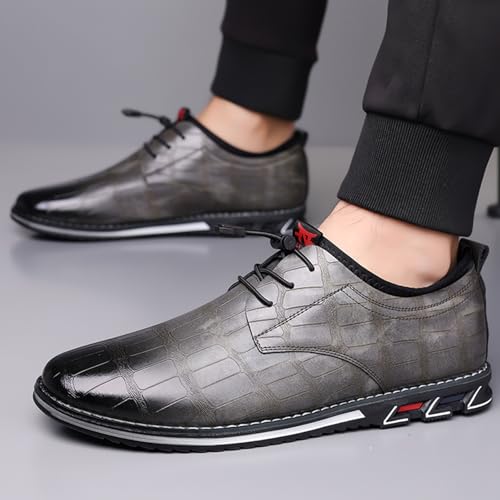 Buybuymen Orthopedic Shoes, Best Bestones Mens Shoes, Men's Oxford Shoes Adjustable Lace-Up Lightweight Formal Business Shoes4