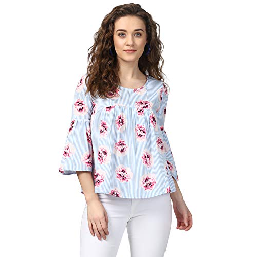 Image of Harpa Women's Floral Regular Fit Top