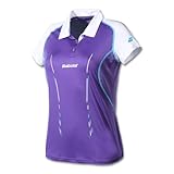  Babolat Oberkörper-Bekleidung Polo Match Performance Women, Lila/Violett, S