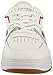 Lacoste Men's L001 Sneaker, White/Red/Blue, 10