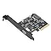 USB 3.1 PCIE Card, Speed Up to 500-1080M/S Type C Expansion Card Supports Hot Plug and Start for Home Electronics for PCI-E1x/4x/8x/16x