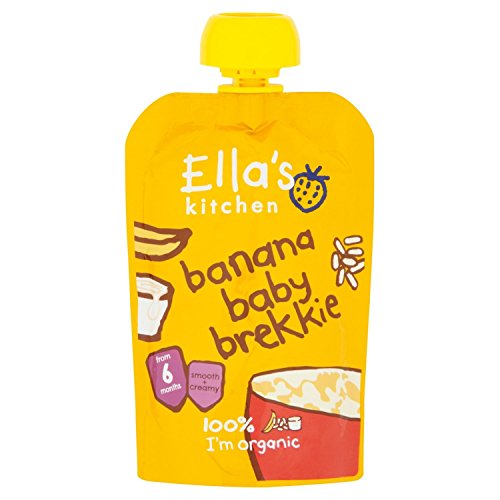 Ella's Kitchen Baby Brekkie Banana 6+ Months, Pack of 6, 600g