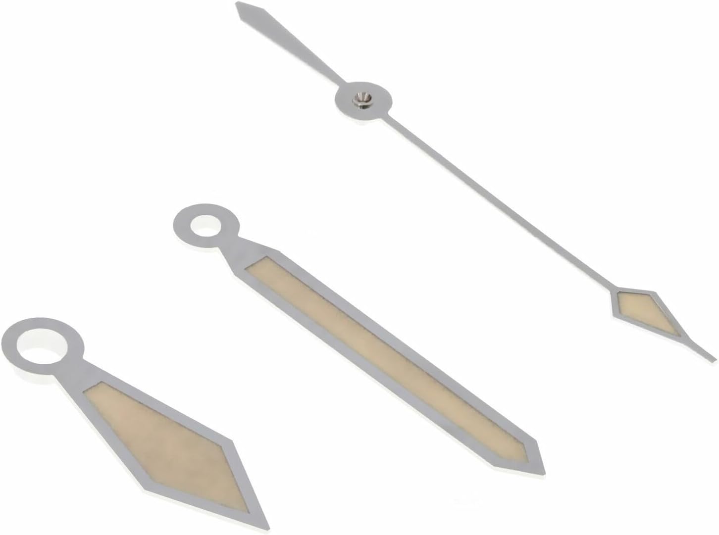 Ewatchparts Watch Hand Sword Milsub Aged Military Compatible With Tudor Vintage ETA 2824,2836,2824-2 Sil