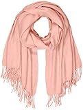  PIECES Damen PCJIRA WOOL SCARF NOOS Schal, Rosa (Rosette Rosette), One Size