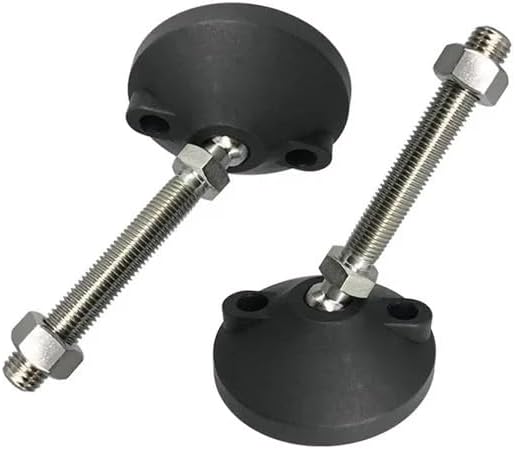 D50xM14x150mm M16x150mm M16x100mm M20x150mm Aluminum Profile hoof Joint Support Foot Cup Machine Screw Nylon Fixed Foot Cup CNC(M16x200)