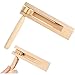Wooden Ratchet Noise Maker Birch Wood Handheld Spin Rattle Instrument with Smooth Rotation Durable Construction for Sporting Events Celebrations Crowd Atmosphere Use