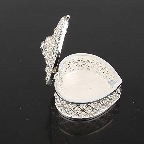 Sevenbees Heart Shape Jewelry Box Small Trinket Storage Organizer Box For Girls Women #TOP1