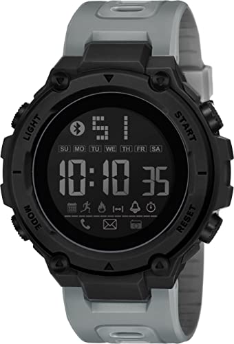 Image of Shocknshop Digital Sports Stylish Multifunctional Electronic LED Black Dial Wrist Watch for Men Boys -WCH78