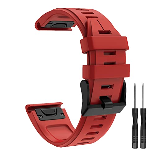 22mm Width Strap for Garmin Fenix 5 6 7,Quick Fit Watch Strap Compatible with Garmin Fenix 5 Plus/Fenix 6 Pro/Approach S62/Quatix 6/Forerunner 935 945