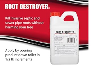 Root Destroyer - 5lbs - Root Killer for Sewer, Pipe & Drain Lines, Septic Tanks and Septic Systems - Stops New Growth & Safe for All Plumbing - Pure Copper Sulfate Crystals