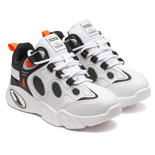 Image of ASIAN Kids VISION-01 Stylish Casual Chunky Sneakers with Laces for Boys, Trendy and Comfortable Shoes Perfect, Walking, and Outdoor Play, Lightweight and Durable Design Suitable for Kids