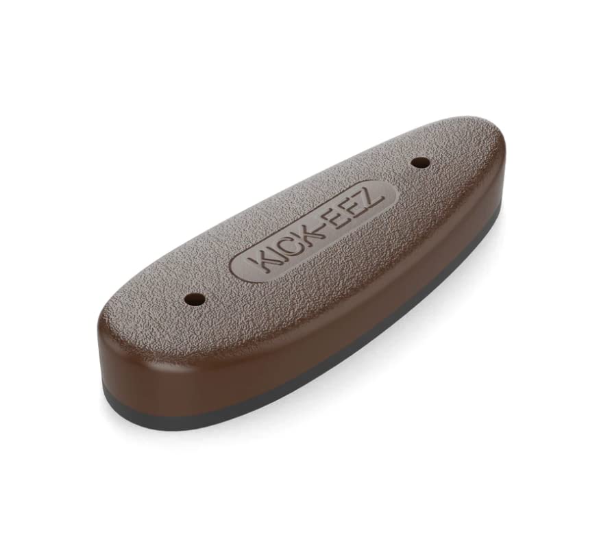 KICK-EEZ All Purpose Grind-to-Fit Recoil Pad - Screw-On Sorbothane Buttstock Pad for Shotguns & Rifles - 2