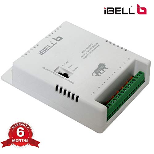 iBELL CP808 8 Channel SMPS for CCTV Output 150-285 V, Power Supply Adapter for up to 8 CCTV Cameras (Pack of 1) - Image 2