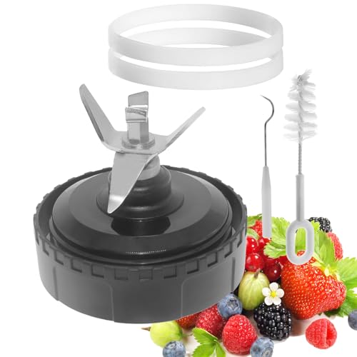 Blender Blade Replacement for Ninja, 6 Fins Blender Blade Replacement Parts Compatible with BL660 BL770 BL663 BL663CO BL665Q BL740 BL771 BL772 BL773CO BL780 BL740, Extractor Blade Fit Ninja 16oz Cup