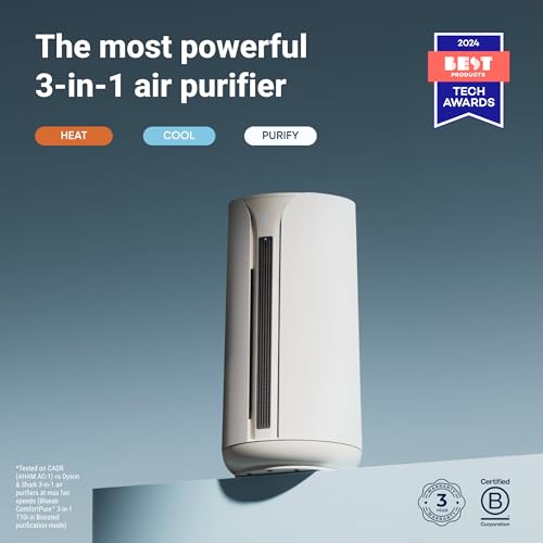 BLUEAIR-ComfortPure-Most-Powerful-3-in-1-Air-Purifier-Cooling-Heating-Purifying-HEPASilent-Cleaner-for-Home-Pets-Allergies-Dust-Smoke-Odor–Covers-840-sqft-in-60-Minutes–All-season-comfort BLUEAIR ComfortPure Most Powerful 3 in 1 Air Purifier Cooling Heating Purifying HEPASilent Cleaner for Home Pets Allergies Dust Smoke Odor–Covers 840 sqft in 60 Minutes–All season comfort
