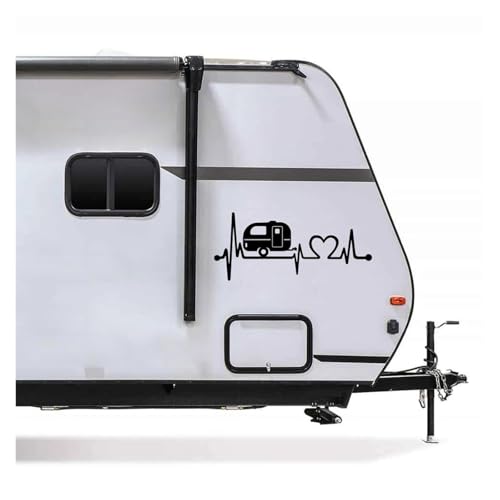 Pegatinas para coche negras que ocultan imperfecciones en caravanas y camper 3
