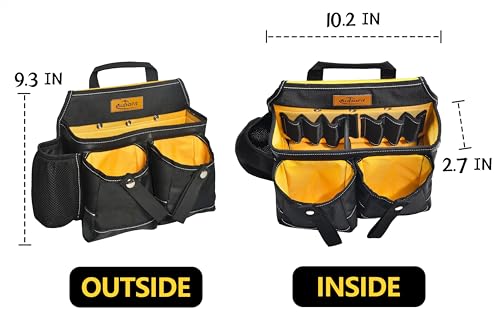 Aupofit 7-Piece Tool Belt with Suspenders