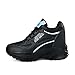 MIXSEN Zapatillas Cuña Interior Mujer Ligero Malla Transpirable Zapatos Wedge Sneakers Talón Plataforma 8 cm Imagen de MIXSEN Zapatillas Cuña Interior Mujer Ligero Malla Transpirable Zapatos Wedge Sneakers Talón Plataforma 8 cm