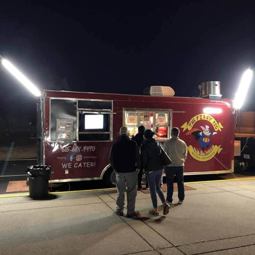 Luz para área Food Truck pole 5 pies 20,000 lúmenes miniatura 5