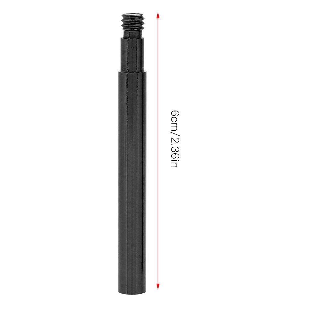 Presta Valve Extender per bicicletta, estensione delle valvole pneumatici 2Pcs da 60 mm(nero)
