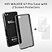 HIFI WALKER G7 PRO MP3 Player Protective Case with 2 Screen Protectors, 5.2 inch Clear Anti-Scratch Cover, Crystal Clear