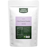 Organic Chia Protein Flour 1kg Cold Pressed Milled Chia Seeds Ground Over 34% Protein Certified Organic Vegan Kosher Keto Friendly Flour
