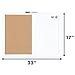 Quartet Combination Magnetic Whiteboard & Corkboard, 17