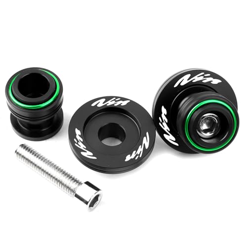 Image of Compatible with Ninja 650 2026 Ninja 500 SE Ninja 400 NINJA 1100SX 1000 SX 2017-2025 2026 ZX6R ZX10R ZX-4RR CNC Motorcycle Swingarm Spool Sliders Stand Screw