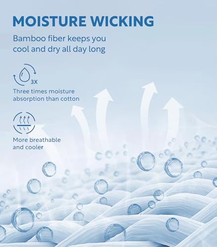 DAVID ARCHY Mens Boxers Soft Rayon Made from Bamboo Boxers for Men Pack Loose Underwear Cooling Mens Boxer Shorts3