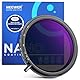 NEEWER 72mm True Color Variabler ND und CPL Filter mit Pusher, ND3-64(1,5-6 Stop), 2 in 1 einstellbare begrenzte Neutraldichte und Polfilter, beschichtetes optisches HD Glas Zubehör/Alrahmen