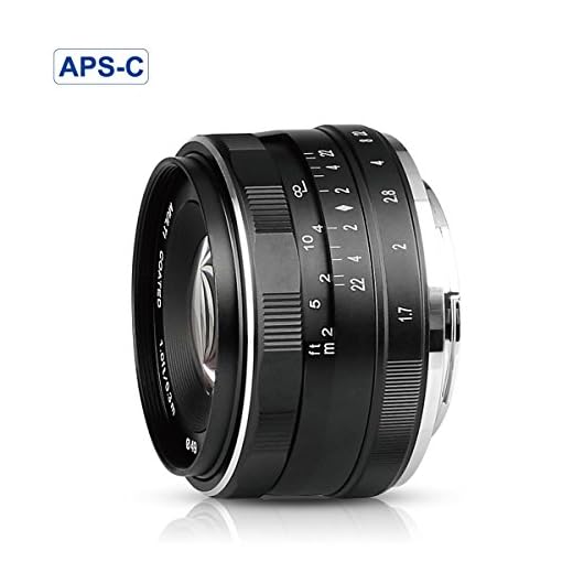 Meike 35mm F1.7 Manual Focus Lens