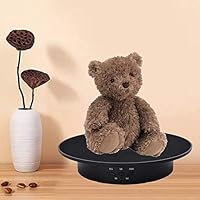 Présentoir Rotatif Motorisé à 360 Degrés Pour Produits Photographiques, Bijoux, Montres, Modèles 3D (noir, Miroir