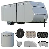 RVGUARD RV Cover, Travel Trailer Cover fits for 18' - 20' RV, 6 Layers Anti-UV...
