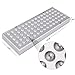 LED Grow Light Full Spectrum Panel Indoor Plants Growing Lights Plant Lamp for Seeding Vegetable Flower (25W, Silver)